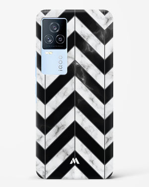 Warrior Stripe Marble Hard Case Phone Cover-(Vivo)