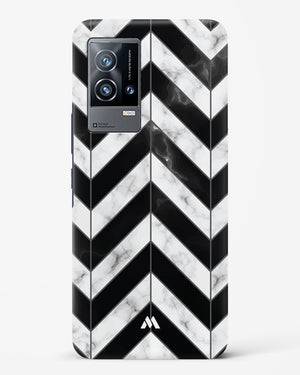 Warrior Stripe Marble Hard Case Phone Cover-(Vivo)