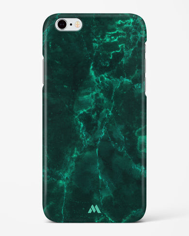 Olive Riddle Marble Hard Case Phone Cover-(Apple)