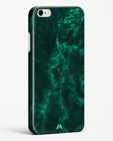 Olive Riddle Marble Hard Case Phone Cover-(Apple)