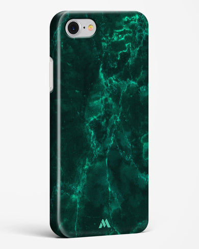 Olive Riddle Marble Hard Case Phone Cover-(Apple)