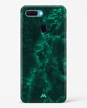 Olive Riddle Marble Hard Case Phone Cover-(Oppo)