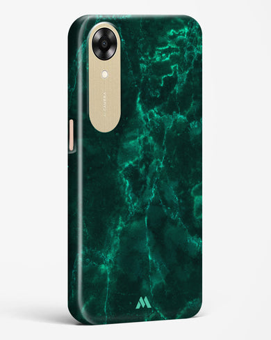 Olive Riddle Marble Hard Case Phone Cover-(Oppo)