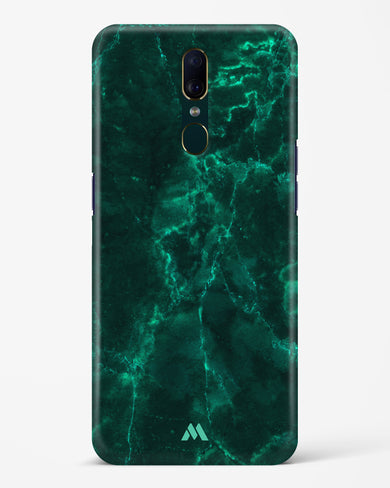 Olive Riddle Marble Hard Case Phone Cover-(Oppo)