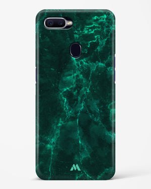 Olive Riddle Marble Hard Case Phone Cover-(Oppo)