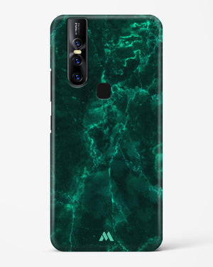 Olive Riddle Marble Hard Case Phone Cover-(Vivo)