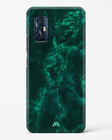 Olive Riddle Marble Hard Case Phone Cover-(Vivo)