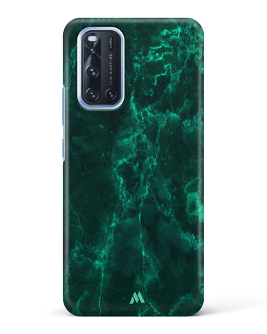 Olive Riddle Marble Hard Case Phone Cover-(Vivo)