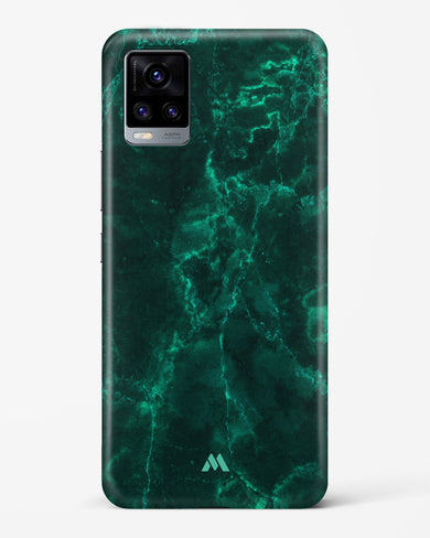 Olive Riddle Marble Hard Case Phone Cover-(Vivo)