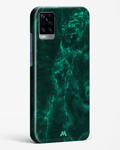 Olive Riddle Marble Hard Case Phone Cover-(Vivo)