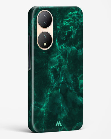 Olive Riddle Marble Hard Case Phone Cover-(Vivo)