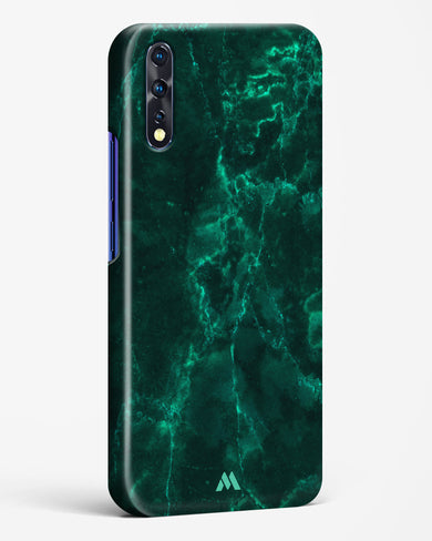 Olive Riddle Marble Hard Case Phone Cover-(Vivo)