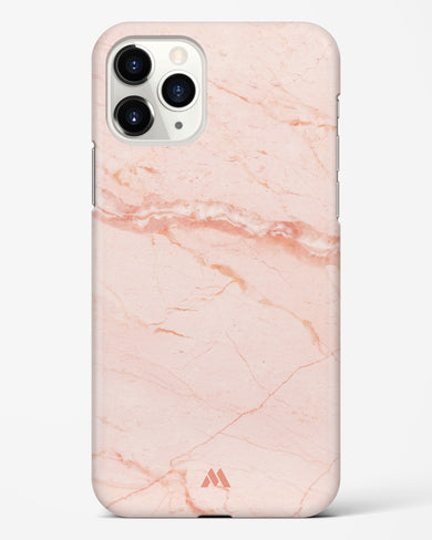 Rose Quartz on Marble Hard Case Phone Cover (Apple)