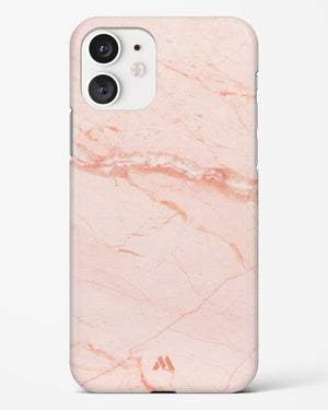 Rose Quartz on Marble Hard Case Phone Cover (Apple)