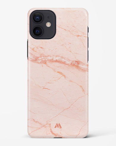 Rose Quartz on Marble Hard Case Phone Cover (Apple)