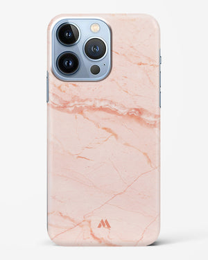 Rose Quartz on Marble Hard Case iPhone 13 Pro
