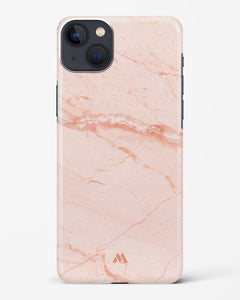 Rose Quartz on Marble Hard Case Phone Cover (Apple)
