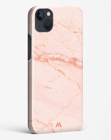 Rose Quartz on Marble Hard Case Phone Cover (Apple)