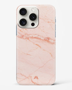 Rose Quartz on Marble Hard Case Phone Cover (Apple)