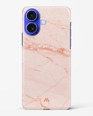 Rose Quartz on Marble Hard Case Phone Cover (Apple)