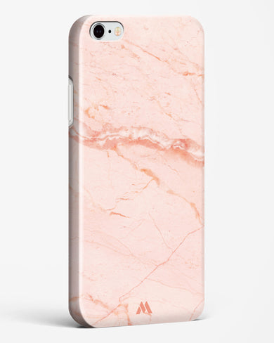 Rose Quartz on Marble Hard Case Phone Cover (Apple)