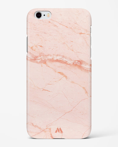 Rose Quartz on Marble Hard Case Phone Cover (Apple)