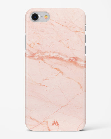 Rose Quartz on Marble Hard Case Phone Cover (Apple)