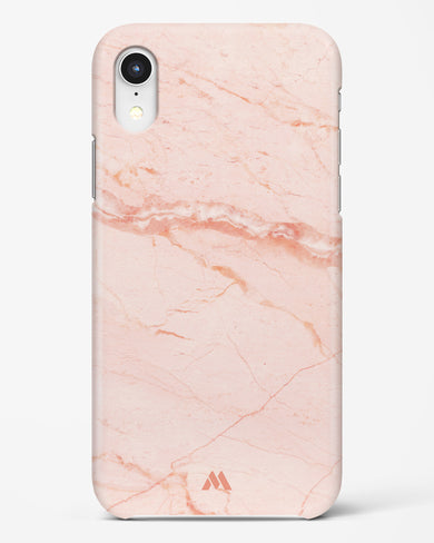 Rose Quartz on Marble Hard Case Phone Cover (Apple)