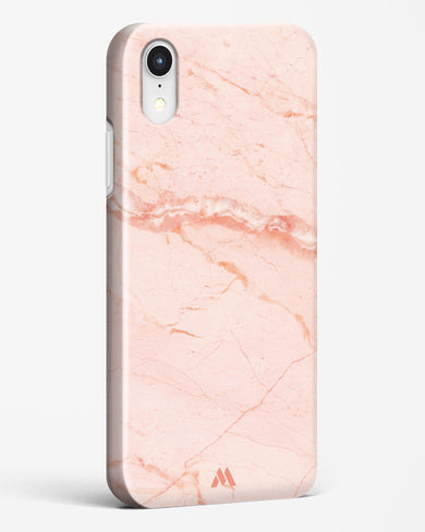 Rose Quartz on Marble Hard Case Phone Cover (Apple)