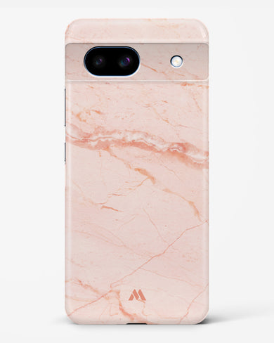 Rose Quartz on Marble Hard Case Phone Cover (Google)