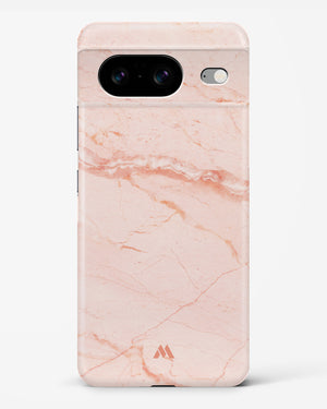 Rose Quartz on Marble Hard Case Phone Cover (Google)