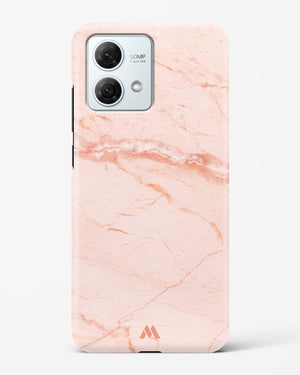 Rose Quartz on Marble Hard Case Phone Cover (Motorola)