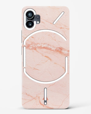 Rose Quartz on Marble Hard Case Phone Cover (Nothing)