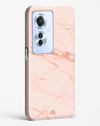 Rose Quartz on Marble Hard Case Phone Cover (Oppo)