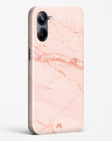 Rose Quartz on Marble Hard Case Phone Cover (Realme)