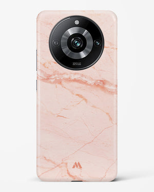 Rose Quartz on Marble Hard Case Phone Cover (Realme)