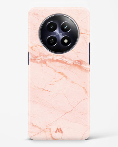 Rose Quartz on Marble Hard Case Phone Cover (Realme)