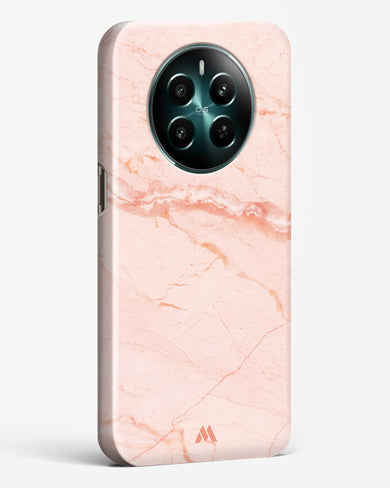 Rose Quartz on Marble Hard Case Phone Cover (Realme)
