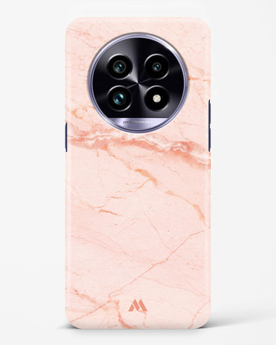 Rose Quartz on Marble Hard Case Phone Cover (Realme)