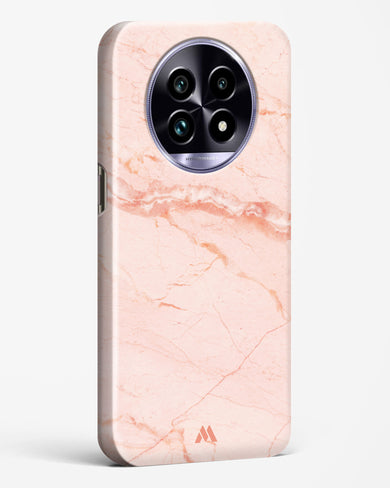 Rose Quartz on Marble Hard Case Phone Cover (Realme)