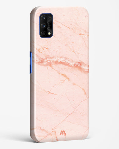 Rose Quartz on Marble Hard Case Phone Cover (Realme)