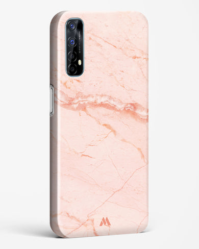 Rose Quartz on Marble Hard Case Phone Cover (Realme)