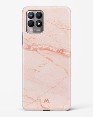 Rose Quartz on Marble Hard Case Phone Cover (Realme)