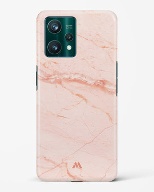 Rose Quartz on Marble Hard Case Phone Cover (Realme)