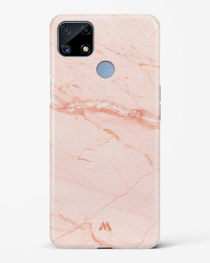 Rose Quartz on Marble Hard Case Phone Cover (Realme)