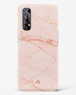 Rose Quartz on Marble Hard Case Phone Cover (Realme)
