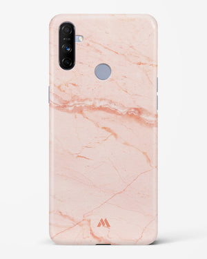 Rose Quartz on Marble Hard Case Phone Cover-(Realme)