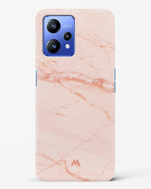 Rose Quartz on Marble Hard Case Phone Cover (Realme)