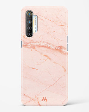 Rose Quartz on Marble Hard Case Phone Cover (Realme)