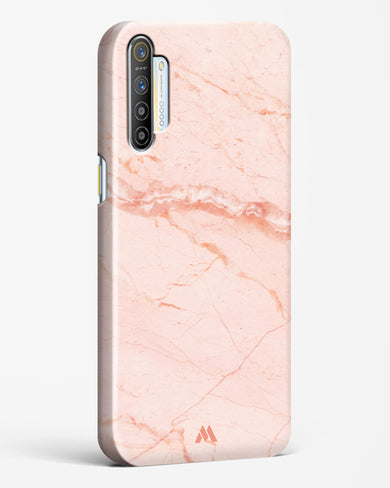 Rose Quartz on Marble Hard Case Phone Cover (Realme)